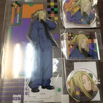 사카모토 데이즈 Y2K 신가미마와리 마루쿠지 아크릴 스탠드 아크릴 키링