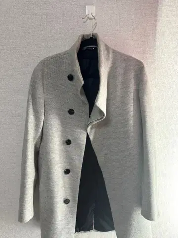ZARA 그레이 체스터 코트 M 사이즈
