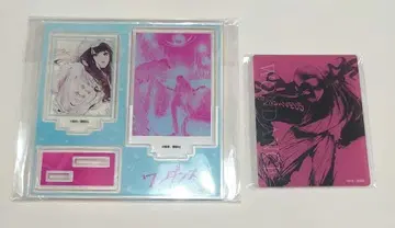 원댄스 미야오 온 아크릴 카드 아크릴 스탠드 플레이트