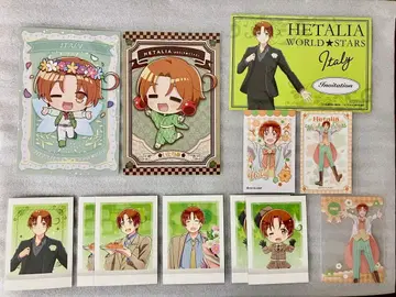 헤타리아 이탈리아 엽서 폴라로이드 파샤코레 클리어 카드 마루이