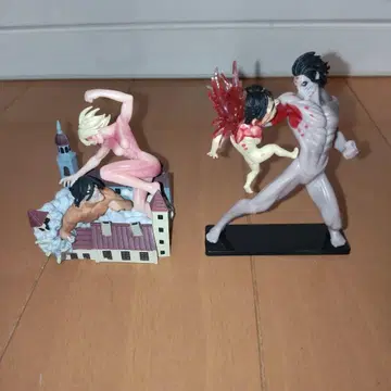 진격의 거인 절망과 반공의 비넷 피규어