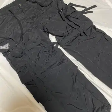 테크노 카고 팬츠 techno cargo pants 테크노 팬츠 2way