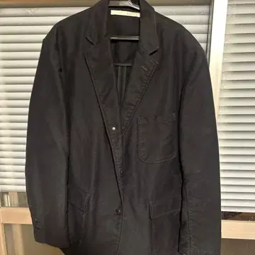 boncoura 네이비 몰스킨 셋업