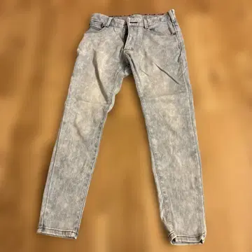 JERSEYS 스키니 데님 연한 그레이