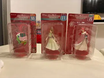 디즈니 크리스마스 오너먼트 3체 세트