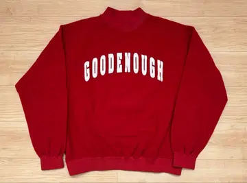 초기 90s GOODENOUGH 굿이너프 니트 맨투맨 트레이닝복