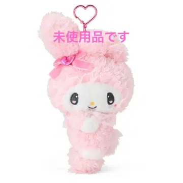 [ 미사용 ] 산리오 마이멜로디 마이멜로 마스코트 홀더 메로우사로미우사
