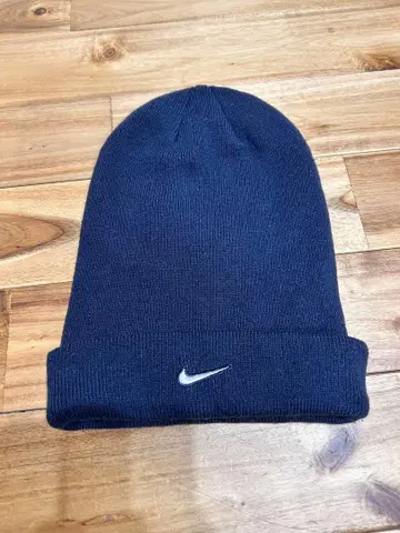 나이키 네이비 니트 모자 프리 사이즈