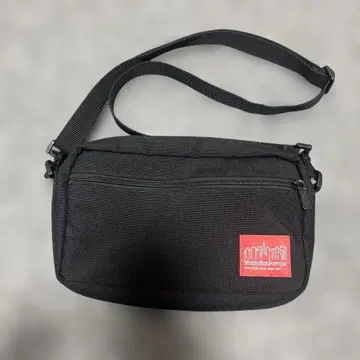 Manhattan Portage 블랙 숄더백