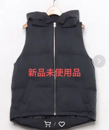 미사용 새상품 AZULBY MOUSSY 후드 부착 다운 베스트