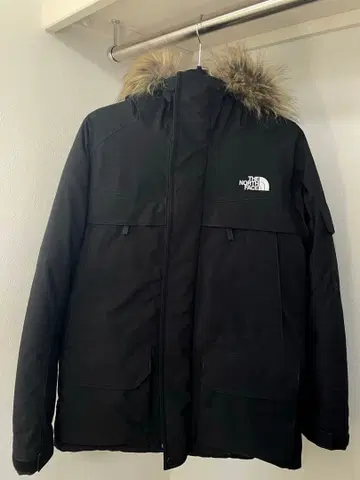 [ 새상품급 ] THE NORTH FACE 맥마드 후드티 블랙 퍼 포함