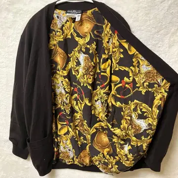 Salvatore Ferragamo 가디건 M 사이즈 블랙/금