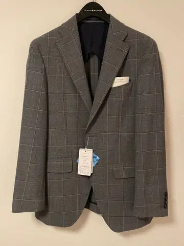 [ 새상품 ] AOKI 테일러드 자켓 그레이 체크 A5