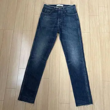 GOLDEN GOOSE 데님 청바지 컷오프 인디고 이탈리아제