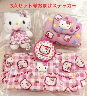 헬로키티 모두의 퀼트 시리즈 3점 세트 산리오