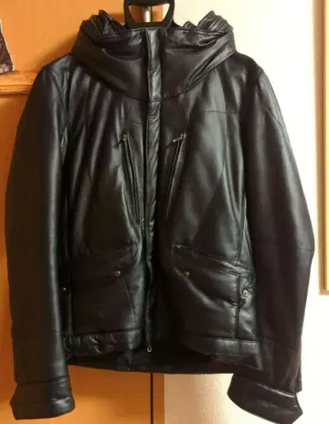 goa 고아 가죽 자켓 가죽 다운