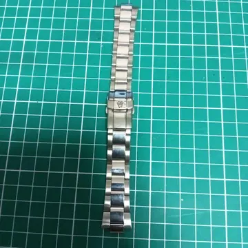 왕관 마크 스테인리스 스틸 시계 밴드 버클식