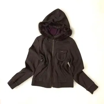 y2k 00s 퍼 지퍼 후드티 보더 헤이세이 갸루 그런지 시크 스타일