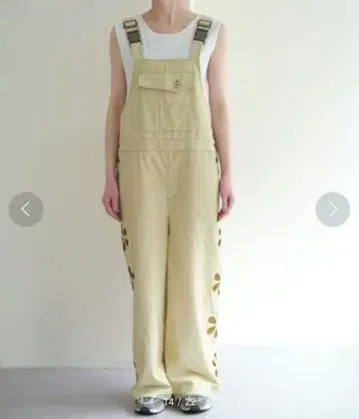 차오패닉 플라워 컷 아웃 오버롤 헬로우 샌프란시스코