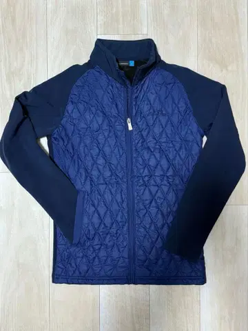 J.LINDEBERG 퀼팅 자켓 네이비 M