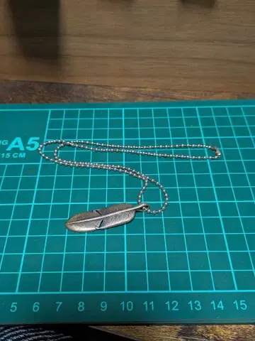 실버 페더 탑 체인 포함