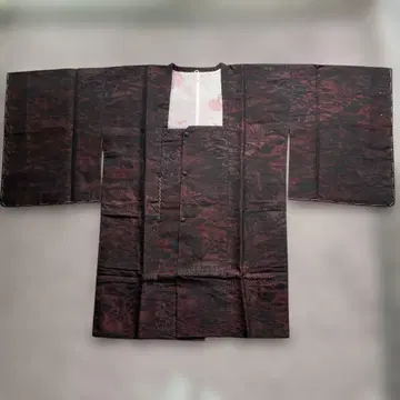 유겐오리 미사용 순수 실크 도행 코트