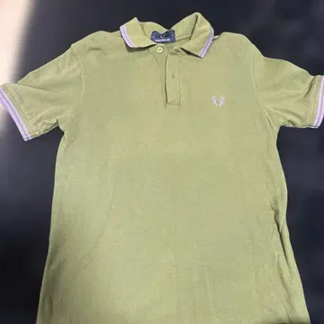 올리브 그린 피케 셔츠 반팔