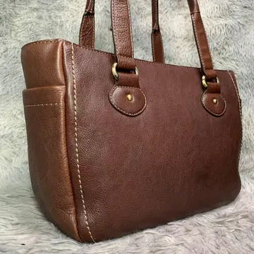 컨디션 최상 츠치야 가방 톤 오일 누메 토트백 숄더백 가죽