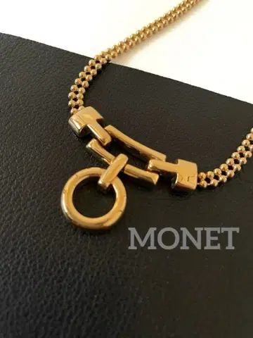 새상품급 MONET 모네 골드 체인 목걸이