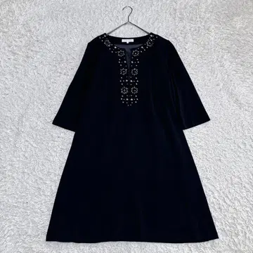 [ 빅 사이즈 ] 자유구 46 비쥬 울 100% 원피스