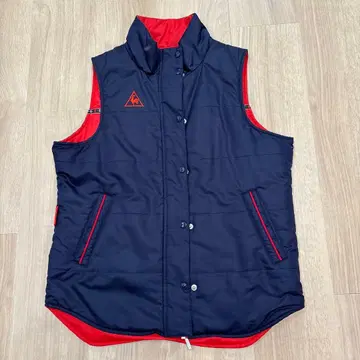 여성용 골프 베스트 네이비/레드