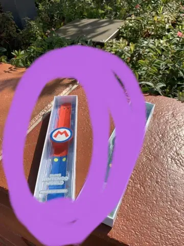 11월 6일 구매. 슈퍼 마리오 파워업 밴드 마리오 빨간색