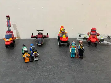 [ LEGO ] 비행기+구조선+인형 세트