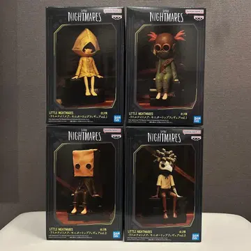 리틀 나이트메어 모니터 탑 피규어 4종 세트