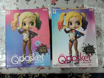 Qposket 할리 퀸 피규어 2종 세트