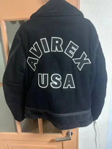 AVIREX 블랙 자켓