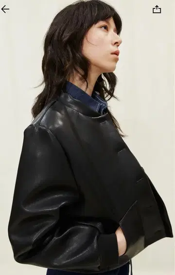 [ H&M 코팅 자켓 ]