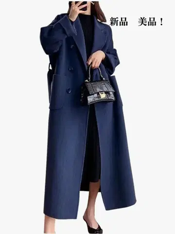 Kayiyasu 여성용 겨울 롱 코트 트렌치 벨트 포함