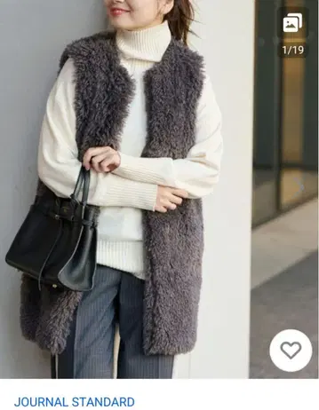 [ 미사용 새상품 ] JOURNAL STANDARD 퍼 베스트 베스트