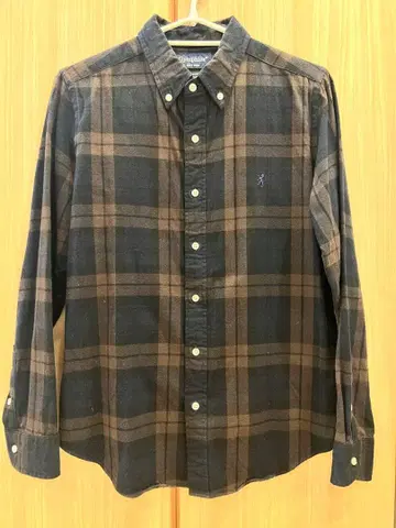 Gymphlex 체크 무늬 셔츠 사이즈 14