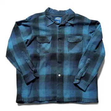 Pendleton 보드 셔츠 옴브레 체크 셔츠