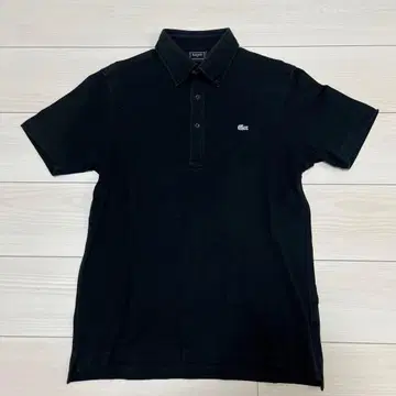 LACOSTE 블랙 피케 셔츠 사이즈 4