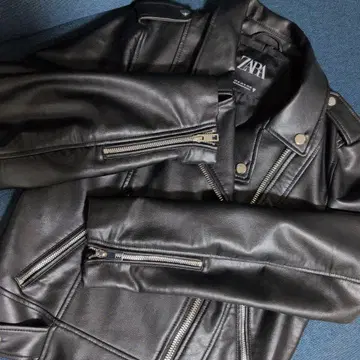 ZARA 블랙 라이더 자켓 Msize