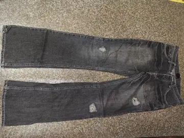 Jackrose 다크 그레이 부츠컷 데님