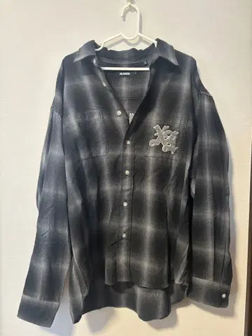 XLARGE 체크 무늬 플란넬 셔츠 L 사이즈