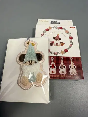 도쿄 디즈니 리조트 크리스마스 리루린린 키체인 스카이블루