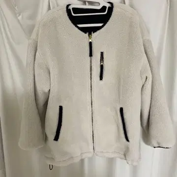 리버서블 보아 블루종