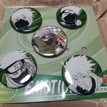 NARUTO 카카시 벌스데이 캔뱃지 나루토 Emotion 중국