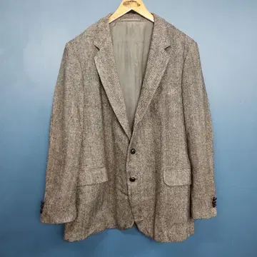 USA 구제 빈티지 시어스 헤링본 무늬 트위드 테일러드 자켓