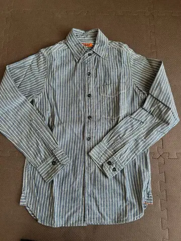 옴니갓 스트라이프 디자인 코튼 셔츠 M